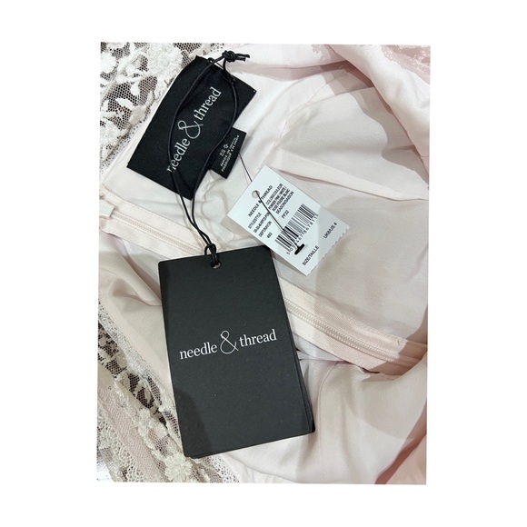 NWT Needle & thread Sweetheart Lace Mini Dress - Picture 5 of 5